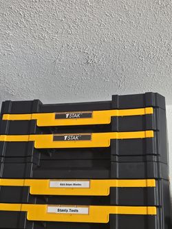(New)Two drawer t stack DeWalt