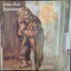 Jethro Tull "Aqualung" 1971 Reprise Textured Orig 1st Press MS 2035~ EX/EX