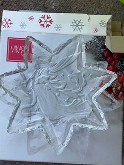 NEW Mikasa Angel Music Star Christmas Serving Platter