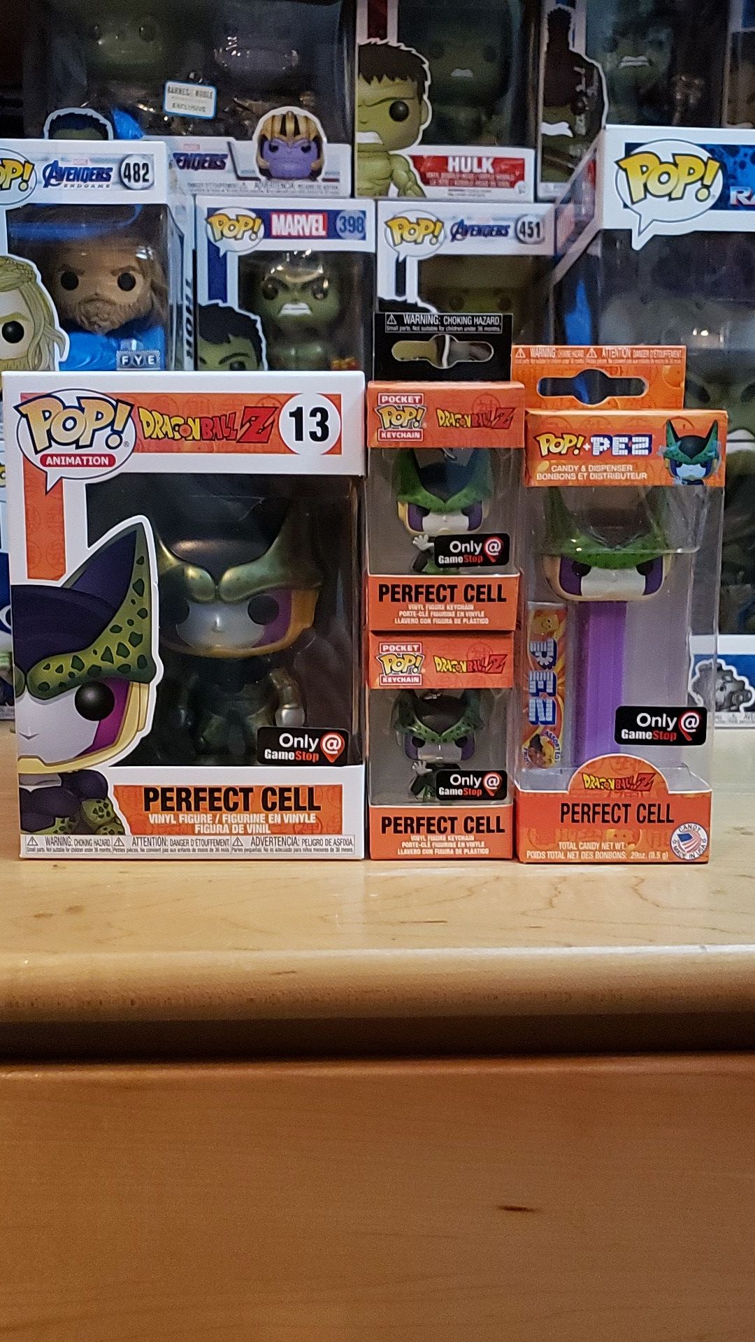 Funko Pop Perfect Cell Lot