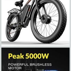 Dual Brushless Motors, 48v Powered E-Bike!!!! 