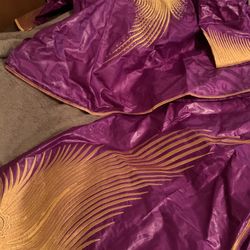 African Dress With Head Wrap