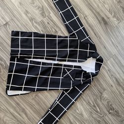 Black & White SHEIN button up