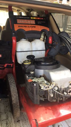Craftsman 2550 psi/ 2.0 GPM
