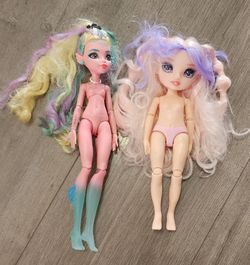 Rainbow High and Monster High Dolls