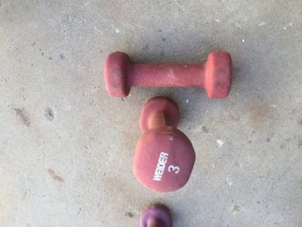 3 lbs dumbbells set