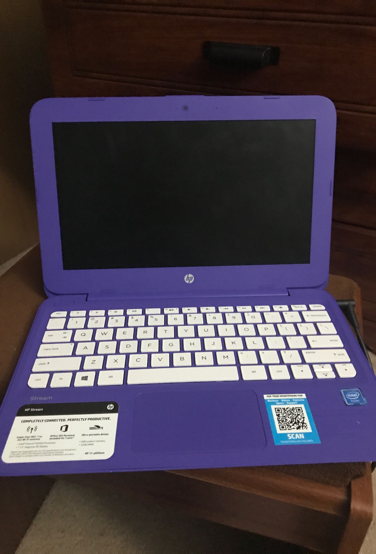 HP Stream Purple Laptop