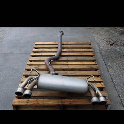 2014 WRX Hatchback stock exhaust