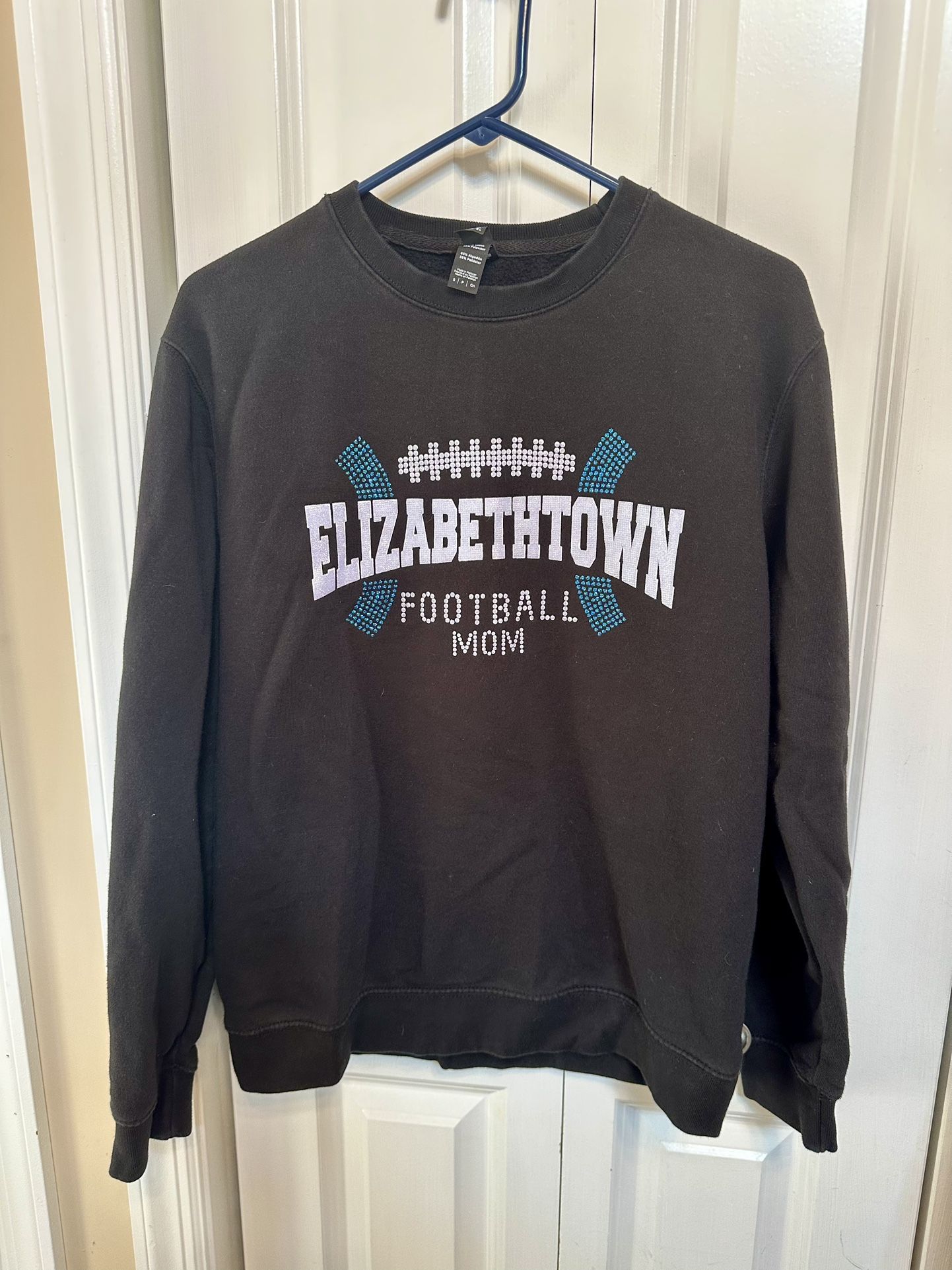 Elizabethtown Football Mom sweatshirt size small