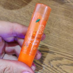Orange Chapstick