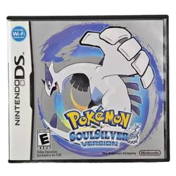 Pokemon Heartgold & Soulsilver Case & Manual