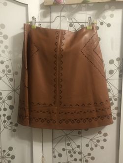 Leather Skirt