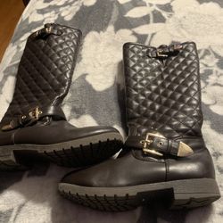 Michael Kors Girls Boots Size 3 Like New Condition