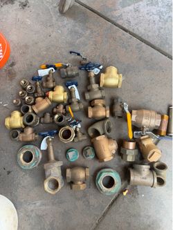 Brass fittings and valves
