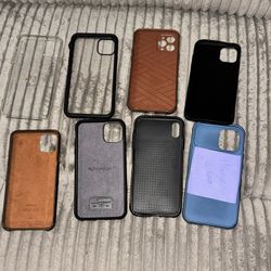 8 ASSORTED IPHONE 12 PRO MAX CASES IN DIFFERENT COLORS AND STYLES  CHEAPEST DEAL EVER