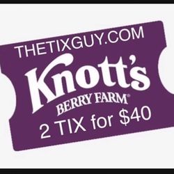 Knotts Berry Farm Tickets