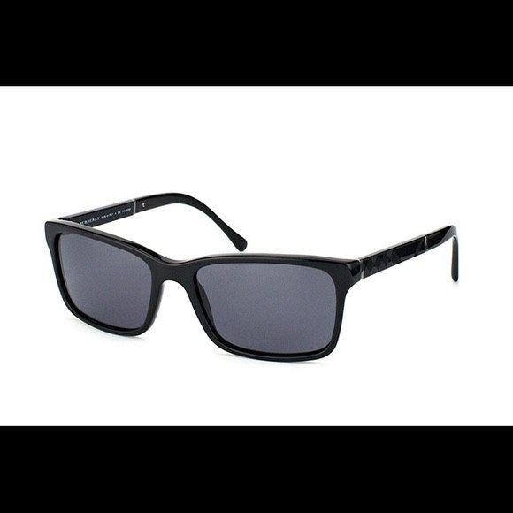 Burberry Nova Check Black Sunglasses