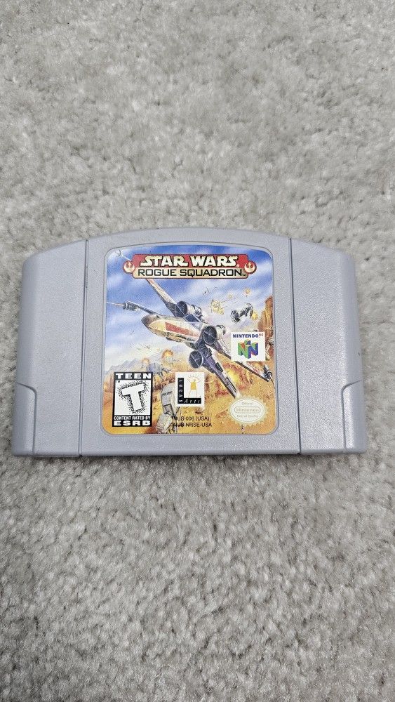Star Wars Rogue Squadron Nintendo 64 Game