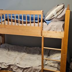 Twin Bunk Beds With Matching Dresser!