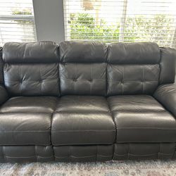 Sofa - Original Leather - Recliner Sofa