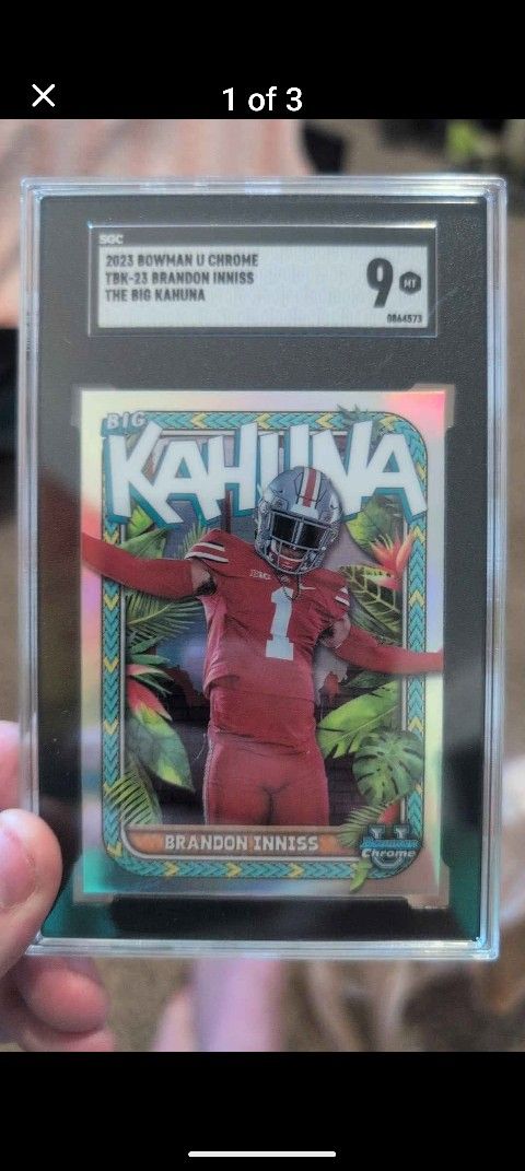 Big Kahuna Case Hit Brandon Inniss SGC 9