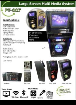 Precision Pt-007 !! With built in tablet !!