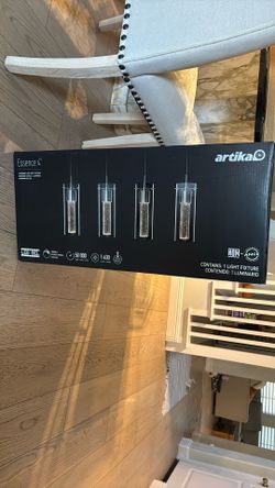 4-pendant LED Light Fixture