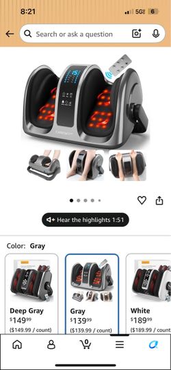 Calf & foot massager