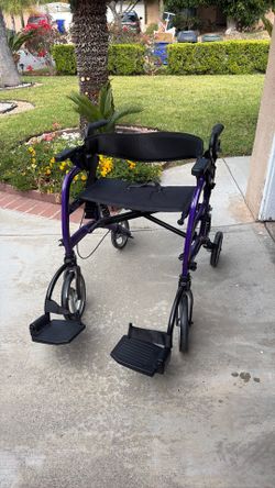 walker and chair