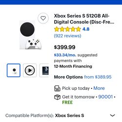 Xbox series S ready for Streaming