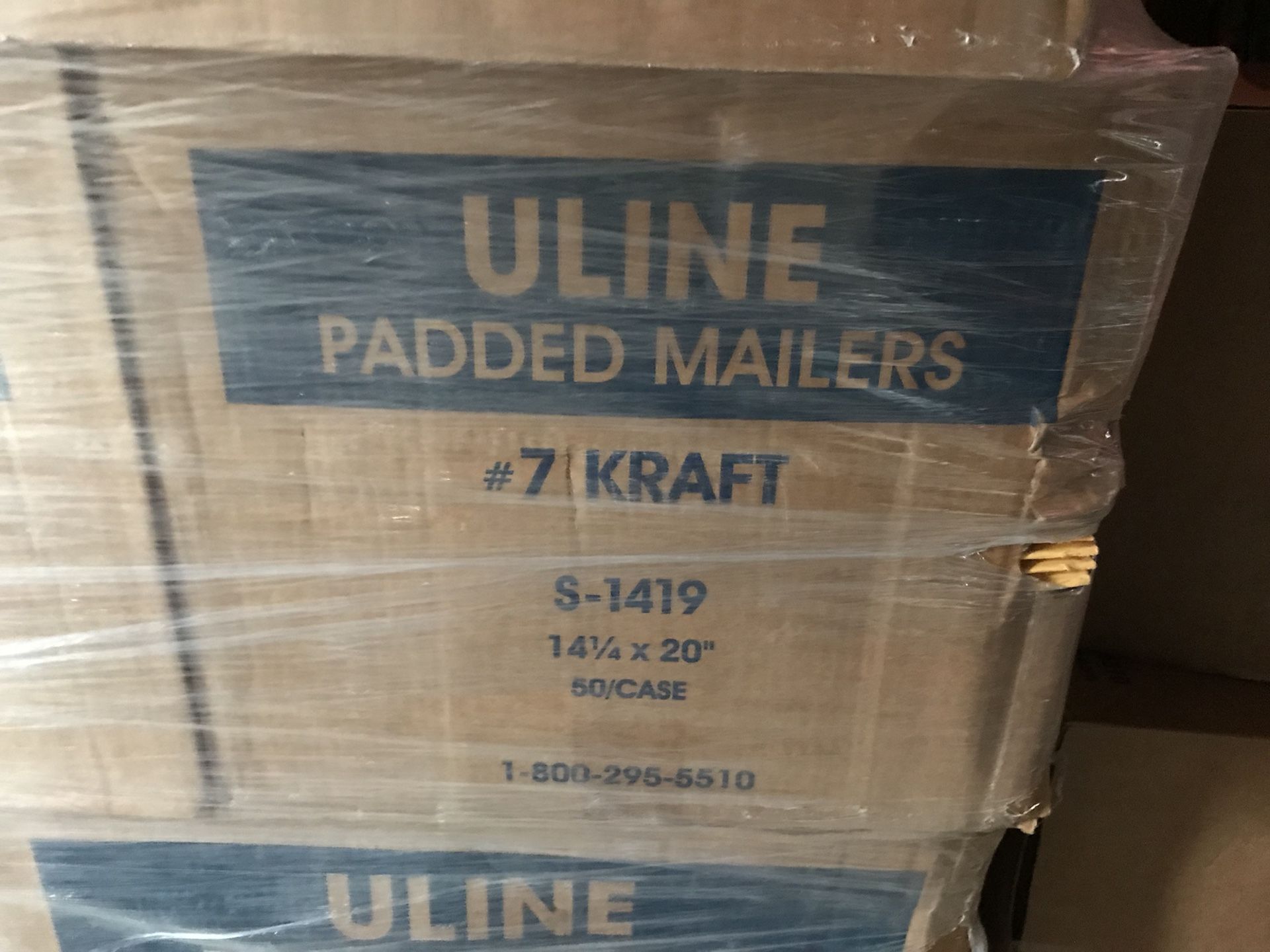 Uline padded envelopes. I have many boxes all new