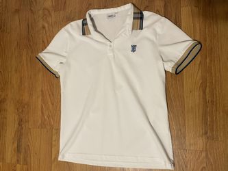 Burberry polo white 