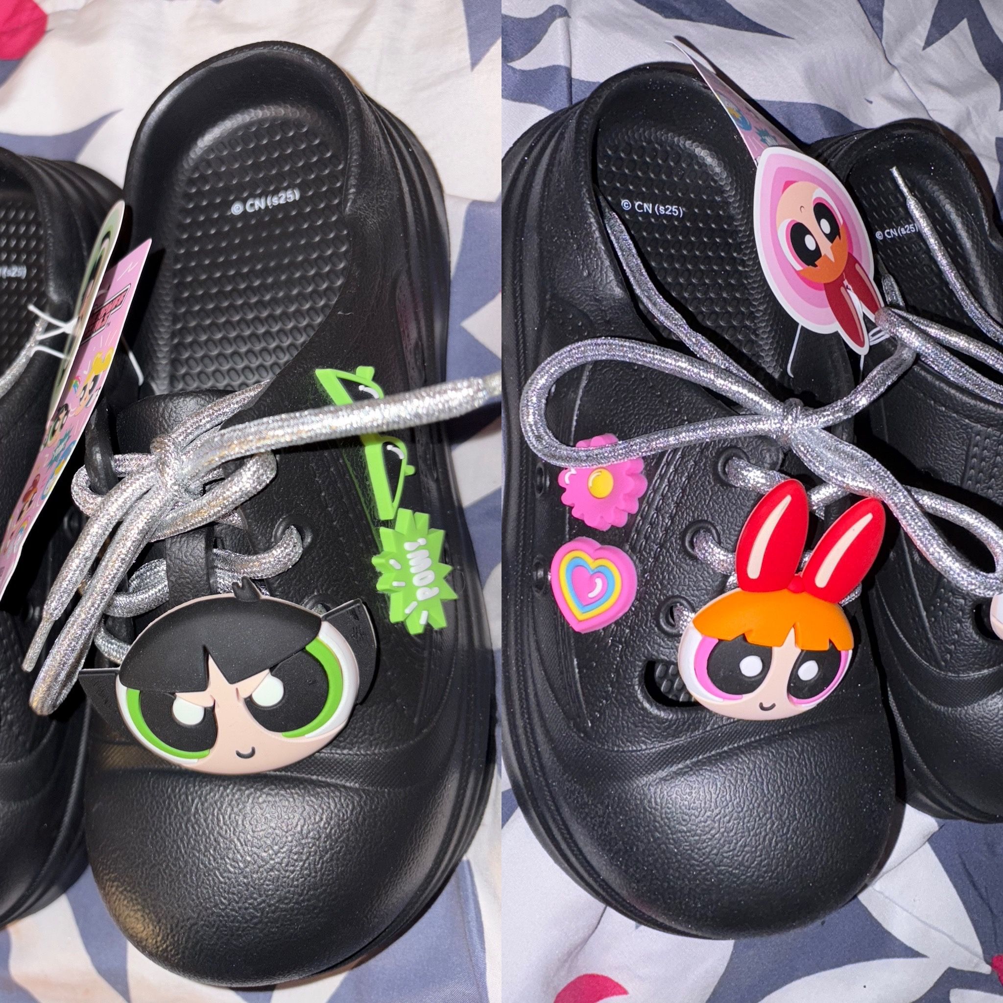 Power Puff Girls Slip On Shoes Bnew