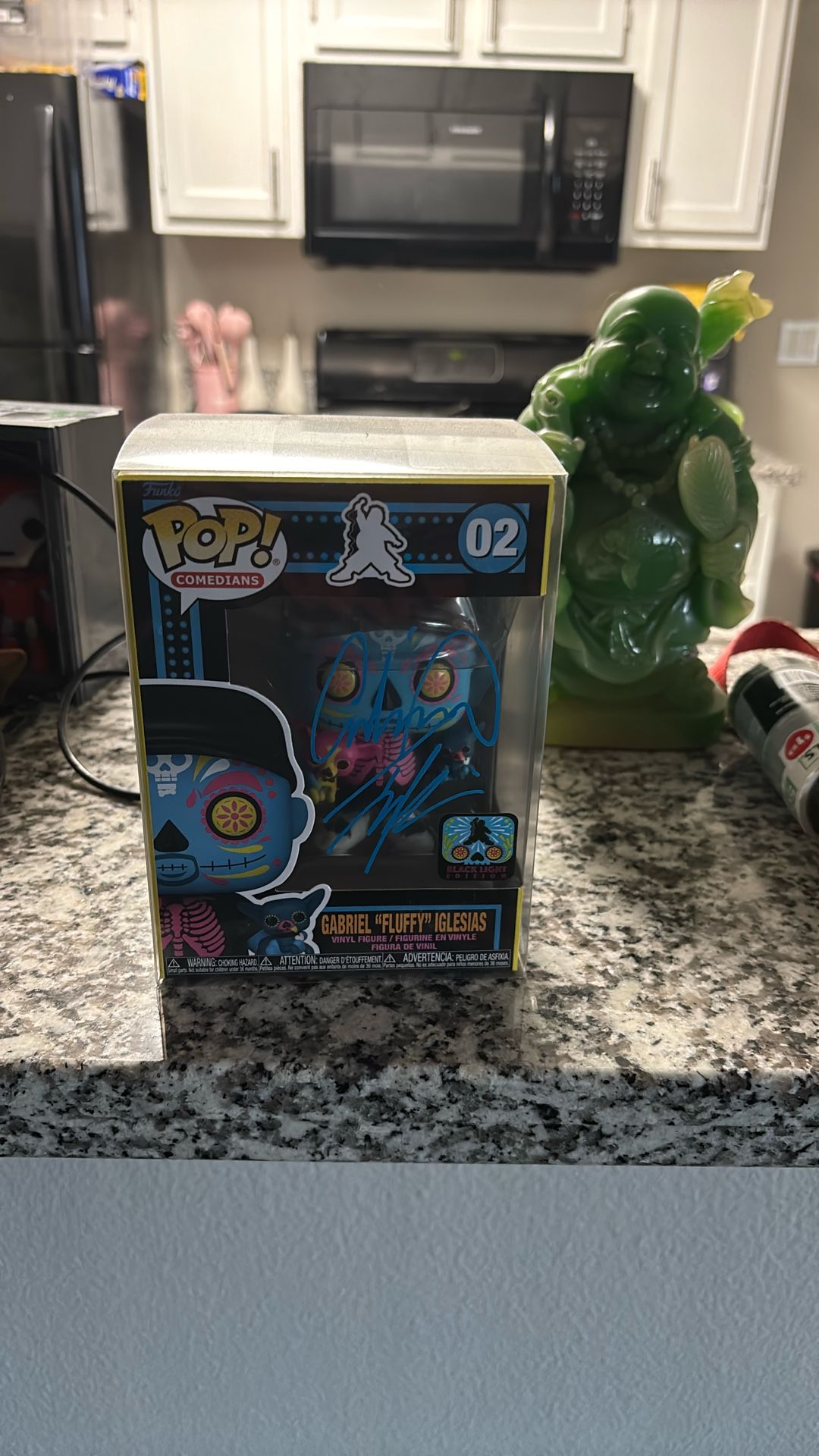 Gabriel Iglesias Fluffy Autographed Funko Need Gone Asp