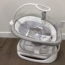 Graco baby swing with cry detection technology 