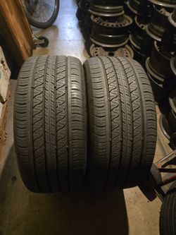 2. Tires.  255. 45. 19.  Continental Procontac