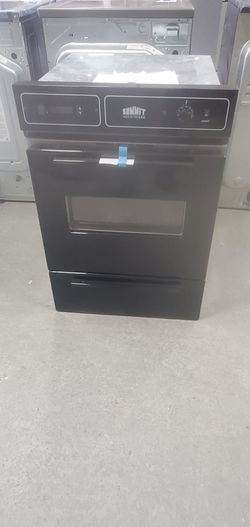 SummitS wall oven GAS 24 inches new open box warranty ready to deliver..$650..warranty 1 year