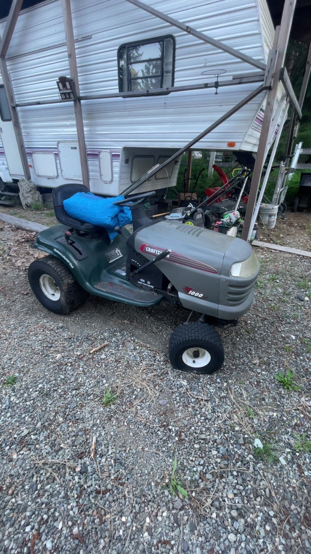 Craftsman 1000 Tractor and Trailer