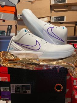 Size 12 NIKE KOBE 4 PROTRO DRAFT DAY PACK CHARLOTTE HORNETS (OPENED PACKAGING)