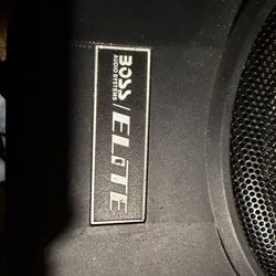 Boss elite Slim 10 amplifier and ten inch sub low profile 1,000watts