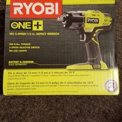 Ryobi 18v Impact Wrench