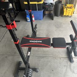 8 in 1 Weight Bench Set