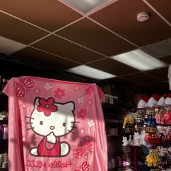 Hello Kittt Blanket 
