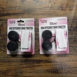 2 Pair Of 500 Watts Tweeters 🙂$20 For Both Pair