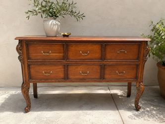 Elegant Six-Drawer Buffet Server