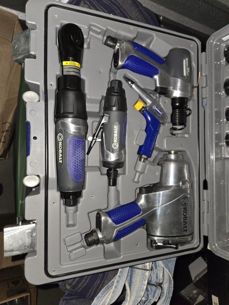 Kobalt Pneumatic Tool Set