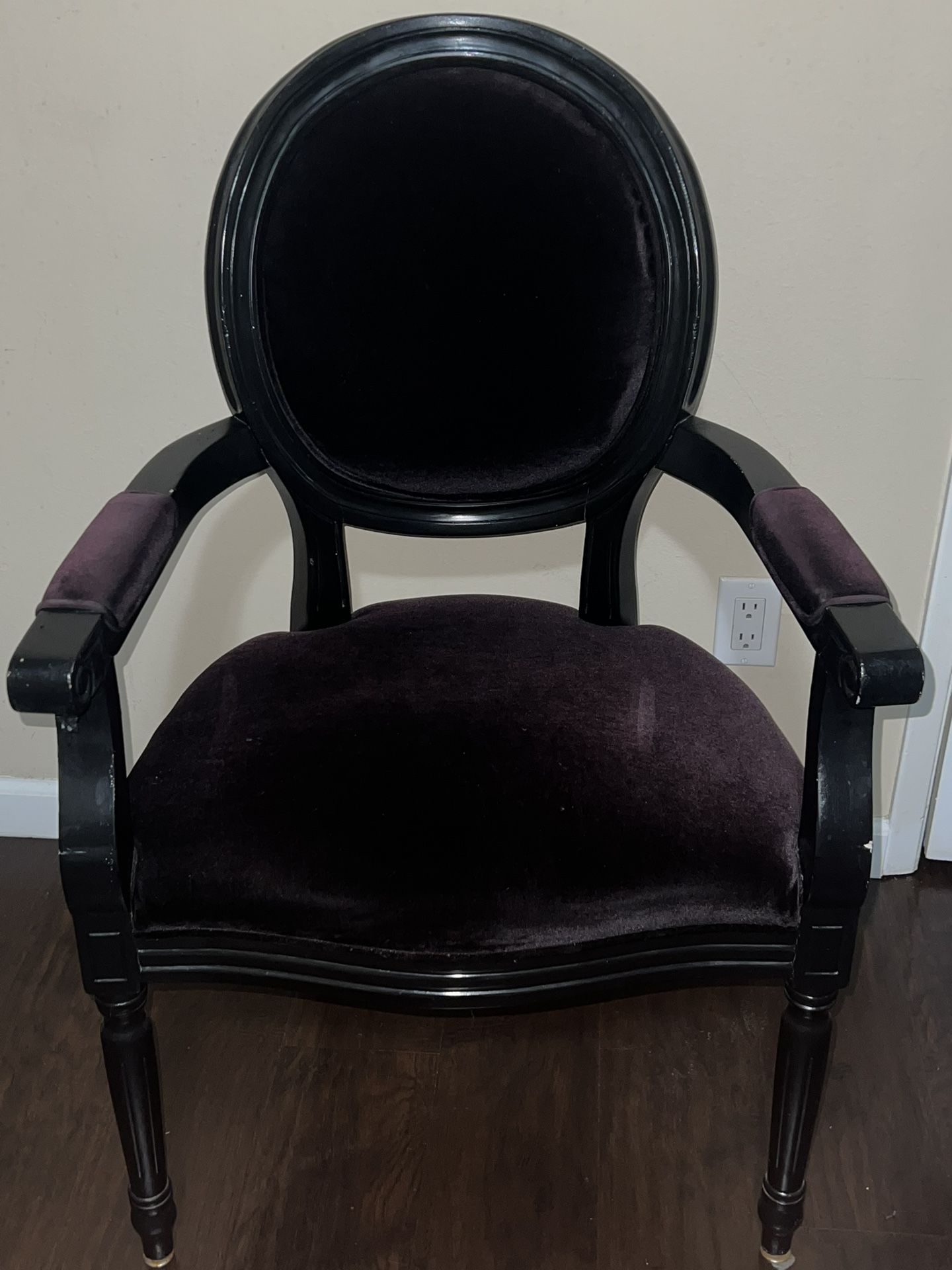 Classic Black Chair $35