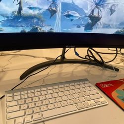 Mac Mini M2 8Ram 256ssd 2023 With 32" Led Curve 