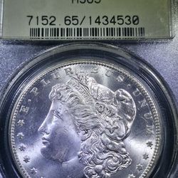 1884 CC  Morgan (Silver Dollar) Ms65 