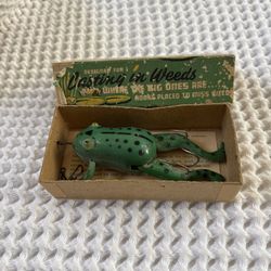 Vintage Halik Frog Fishing Lure